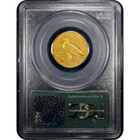 1909-O Indian Gold Half Eagle ($5) OGH Reverse Image