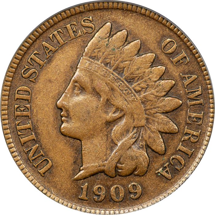 1909-S Indian Cent (1c) Obverse Image