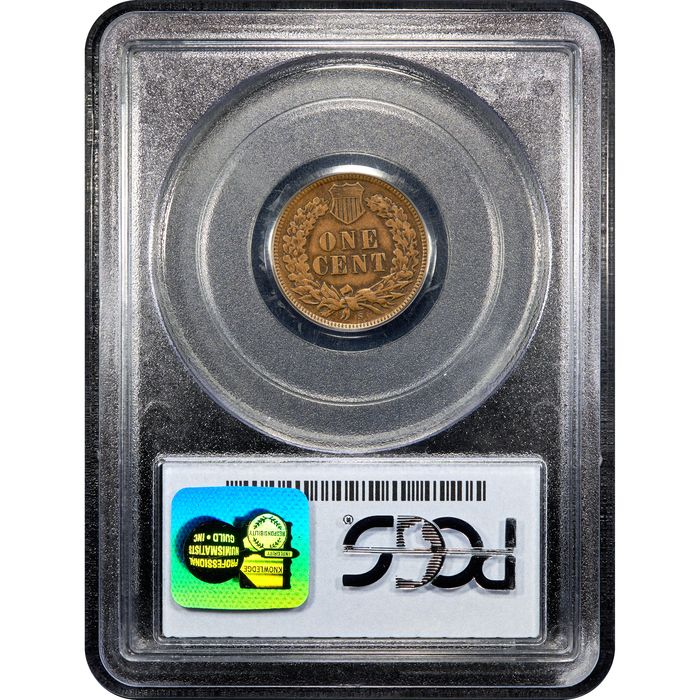 1909-S Indian Cent (1c) Reverse Slab Image