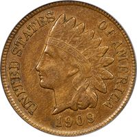 1909-S Indian Cent (1c) Obverse Image