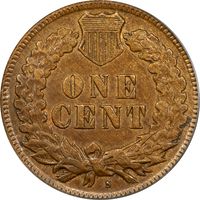 1909-S Indian Cent (1c) Reverse Image