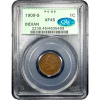 1909-S Indian Cent OGH Obverse Image