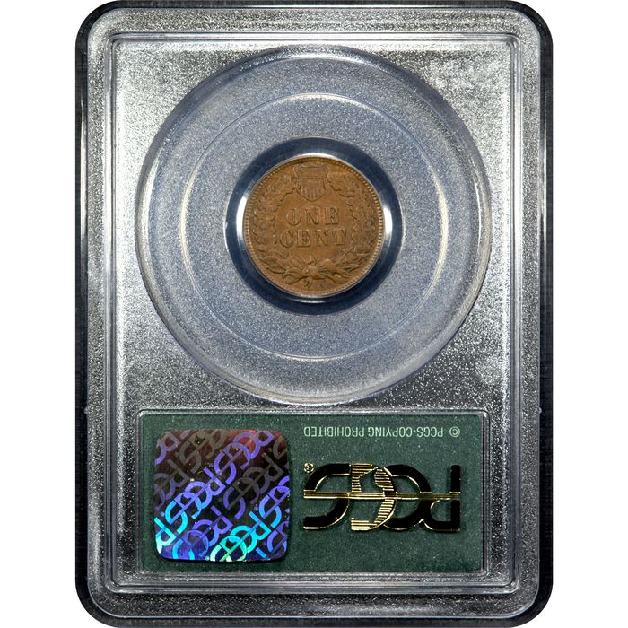 1909-S Indian Cent OGH Reverse Image