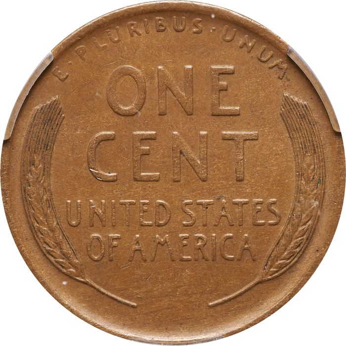 1909-S Lincoln Cent (1c) Reverse Image
