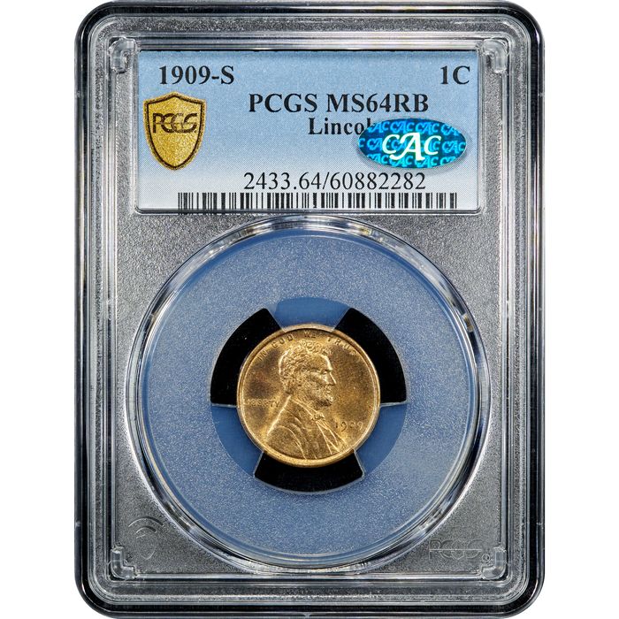 1909-S Lincoln Cent (1c) Obverse Image
