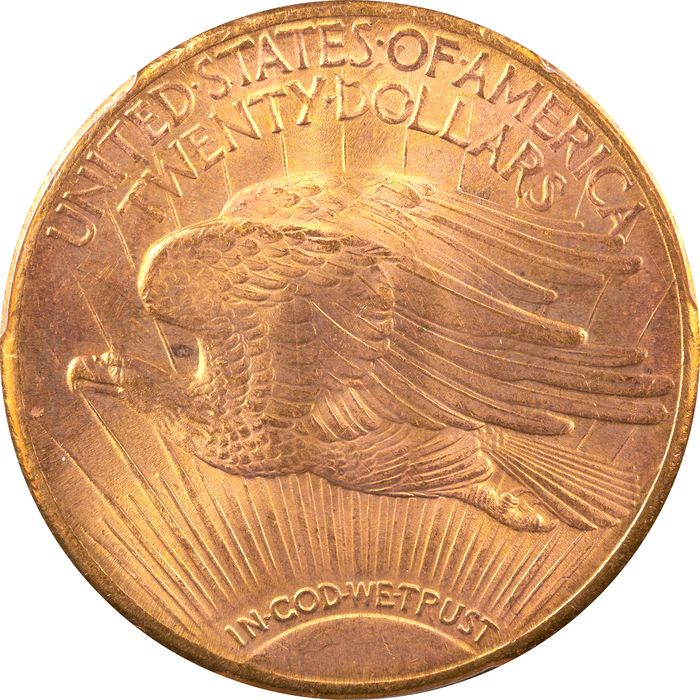 1909-S Saint-Gaudens Gold Double Eagle ($20) Reverse Image