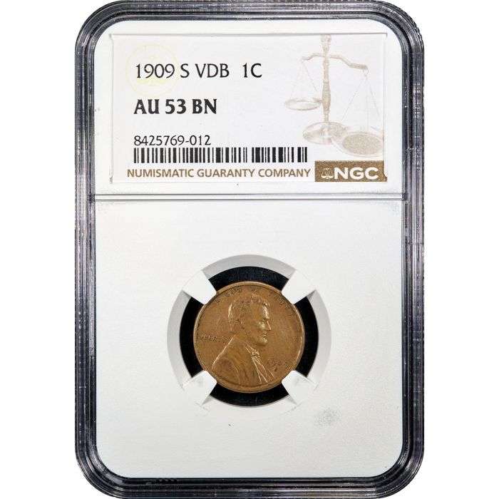 1909-S VDB Lincoln Cent (1c) Obverse Image