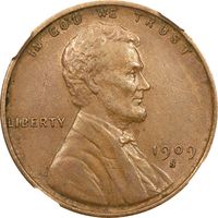1909-S VDB Lincoln Cent (1c) Photo 3