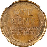 1909-S VDB Lincoln Cent (1c) Reverse Image