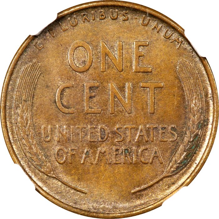 1909-S VDB Lincoln Cent (1c) Reverse Image
