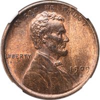 1909-S VDB Lincoln Cent (1c) Obverse Image
