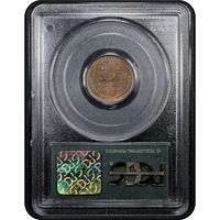 1909-S VDB Lincoln Cent (1c) OGH Reverse Slab Image