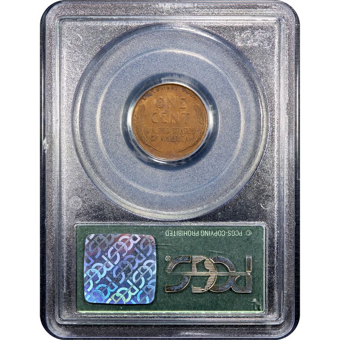 1909-S VDB Lincoln Cent (1c) OGH Reverse Slab Image