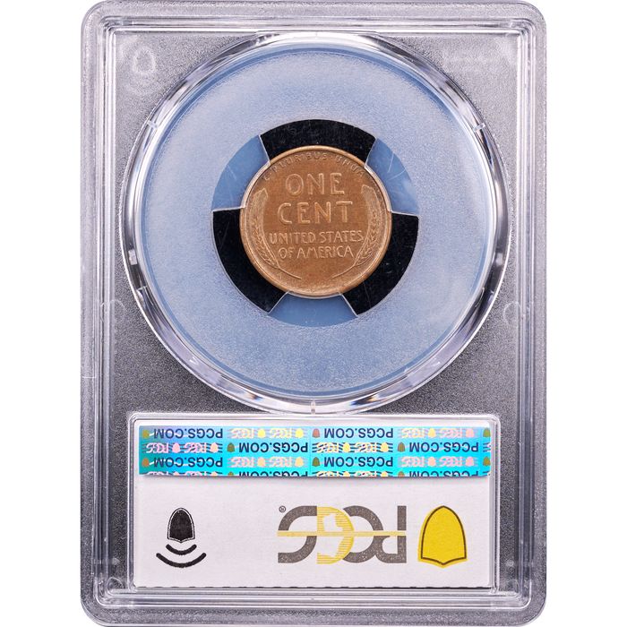 1909-S VDB Lincoln Cent (1c) Reverse Slab Image