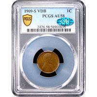 1909-S VDB Lincoln Cent (1c) Obverse Image