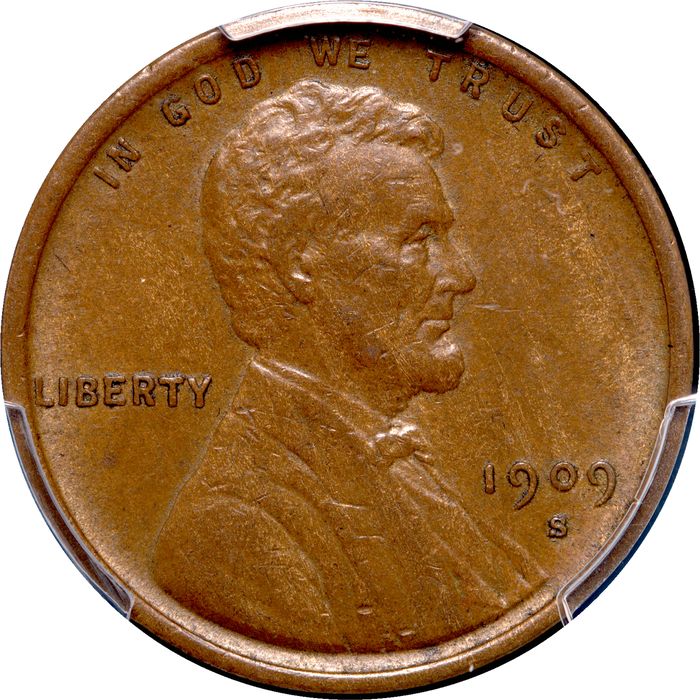 1909-S VDB Lincoln Cent (1c) Photo 3