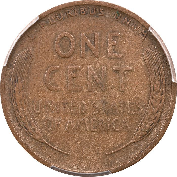 1909-S VDB Lincoln Cent (1c) Reverse Image