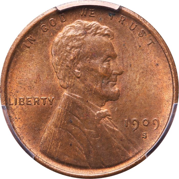 1909-S VDB Lincoln Cent (1c) Photo 3