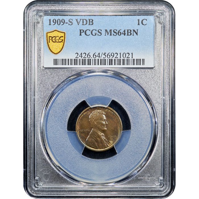 1909-S VDB Lincoln Cent (1c) Obverse Image
