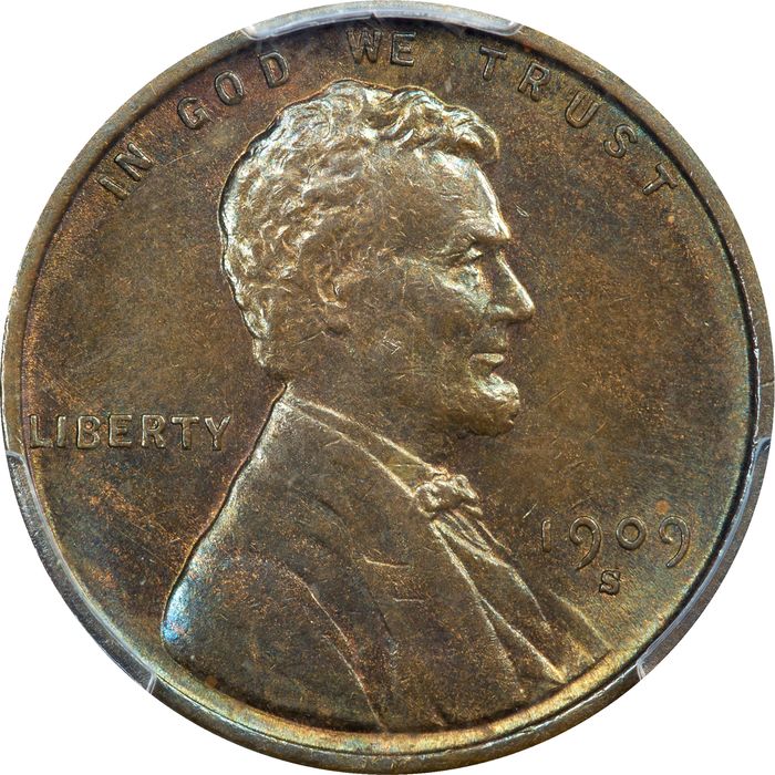 1909-S VDB Lincoln Cent (1c) Photo 3