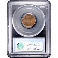 1909-S VDB Lincoln Cent (1c) Reverse Slab Image