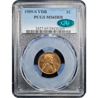 1909-S VDB Lincoln Cent (1c) Obverse Image