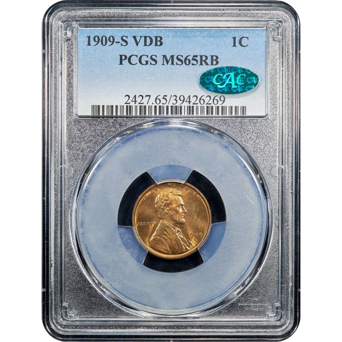 1909-S VDB Lincoln Cent (1c) Obverse Image