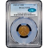 1909-S VDB Lincoln Cent (1c) Obverse Image