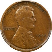 1909-S VDB Lincoln Cent (1c) Photo 3