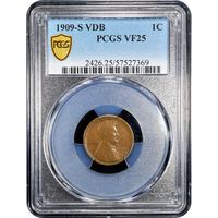 1909-S VDB Lincoln Cent (1c) Obverse Image