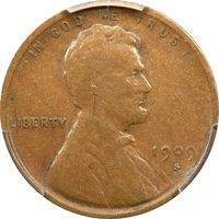 1909-S VDB Lincoln Cent (1c) Photo 3
