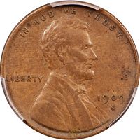 1909-S VDB Lincoln Cent (1c) Obverse Image