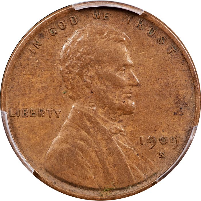 1909-S VDB Lincoln Cent (1c) Obverse Image
