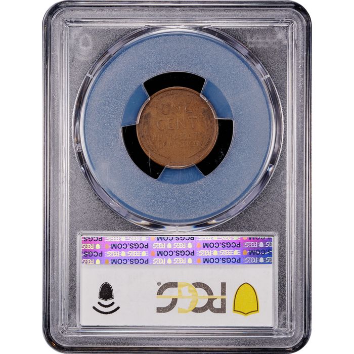 1909-S VDB Lincoln Cent (1c) Reverse Slab Image