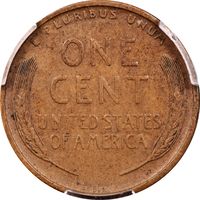 1909-S VDB Lincoln Cent (1c) Reverse Image