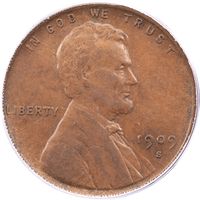 1909-S VDB Lincoln Cent (1c) Obverse Image