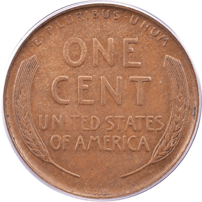 1909-S VDB Lincoln Cent (1c) Reverse Image