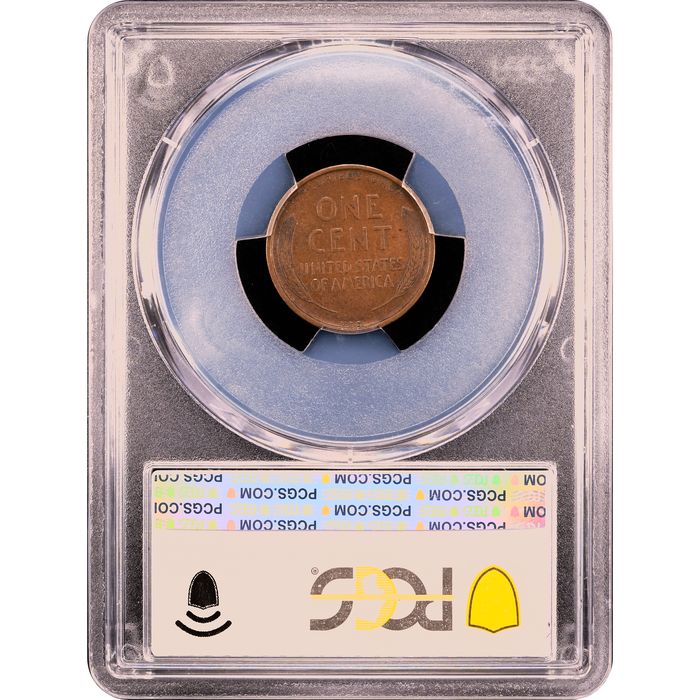 1909-S VDB Lincoln Cent (1c) Reverse Slab Image