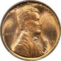 1909 VDB Lincoln Cent (1c) Rattler Photo 3