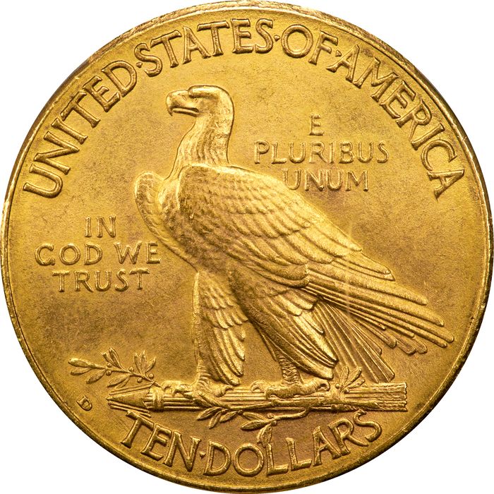 1910-D Indian Gold Eagle ($10) Photo 4