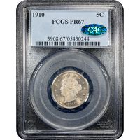 1910 Liberty Nickel (5c) Obverse Image