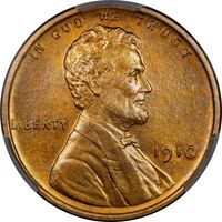 1910 Lincoln Cent (1c) Matte Proof Obverse Image