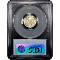 1911 Barber Dime (10c) Reverse Slab Image