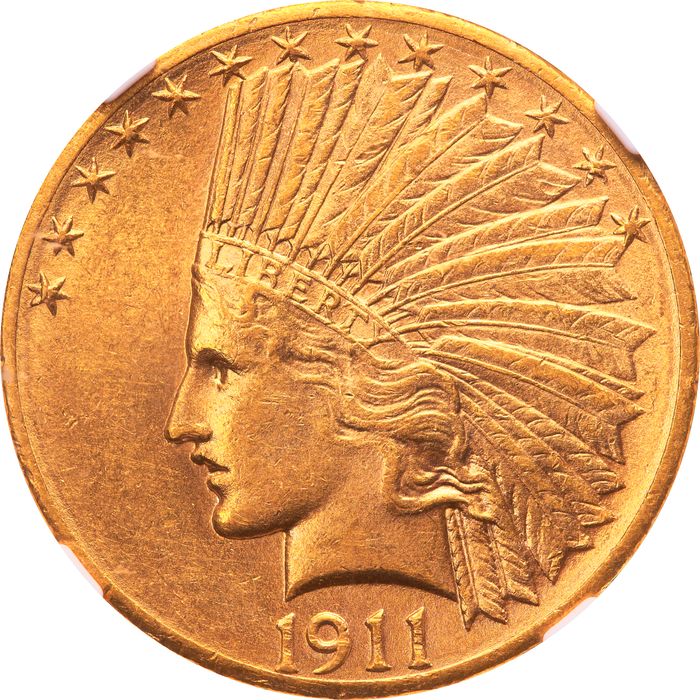1911-D Indian Gold Eagle ($10) Photo 3