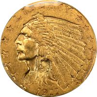 1911-D Strong D Indian Gold Quarter Eagle ($2.50) Photo 3