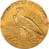 1911-D Strong D Indian Gold Quarter Eagle ($2.50) Photo 4