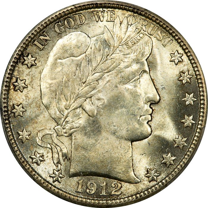 1912 Barber Half Dollar (50c) Obverse Image