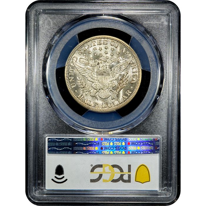 1912 Barber Half Dollar (50c) Reverse Slab Image