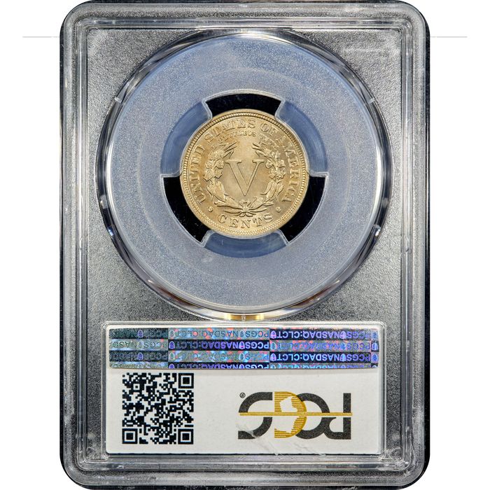 1912 Liberty Nickel (5c) Reverse Slab Image