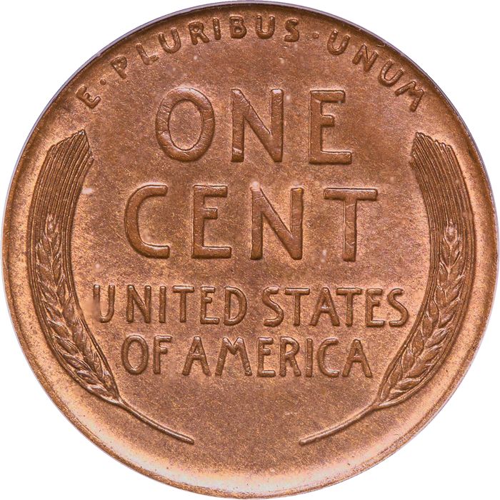 1912-S Lincoln Cent (1c) OGH Reverse Image